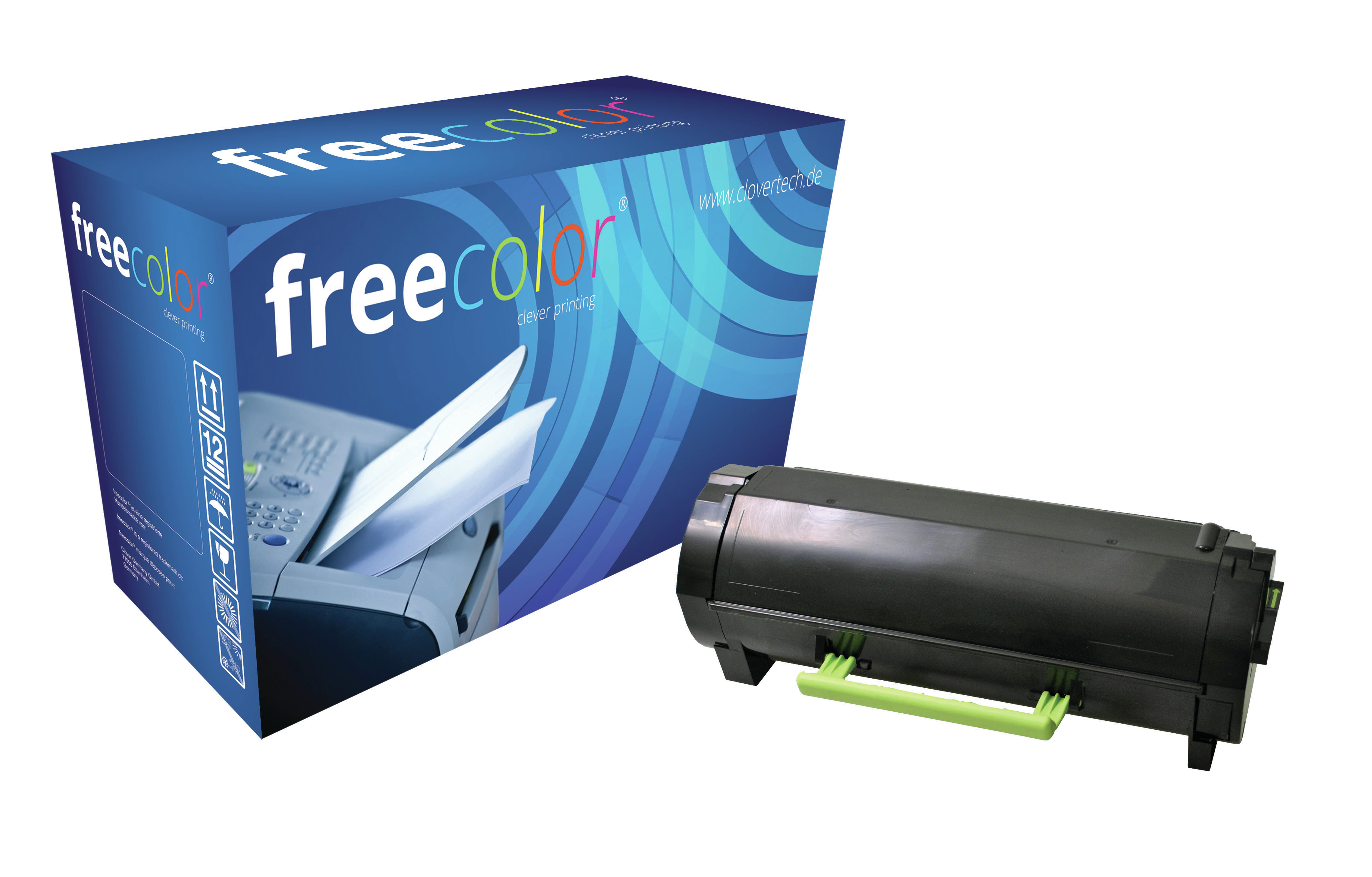 freecolor MS610-FRC - Schwarz - 1 Stueck e - Kompatibel - Tonereinheit