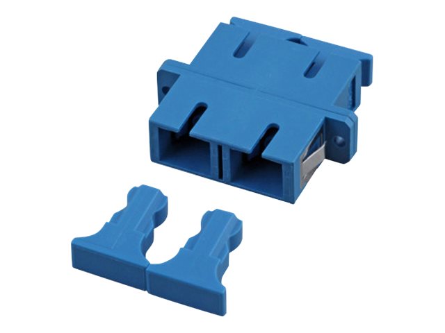 Value 21.99.0604 fibre optic adapter SC/SC 1 pc(s) Blue