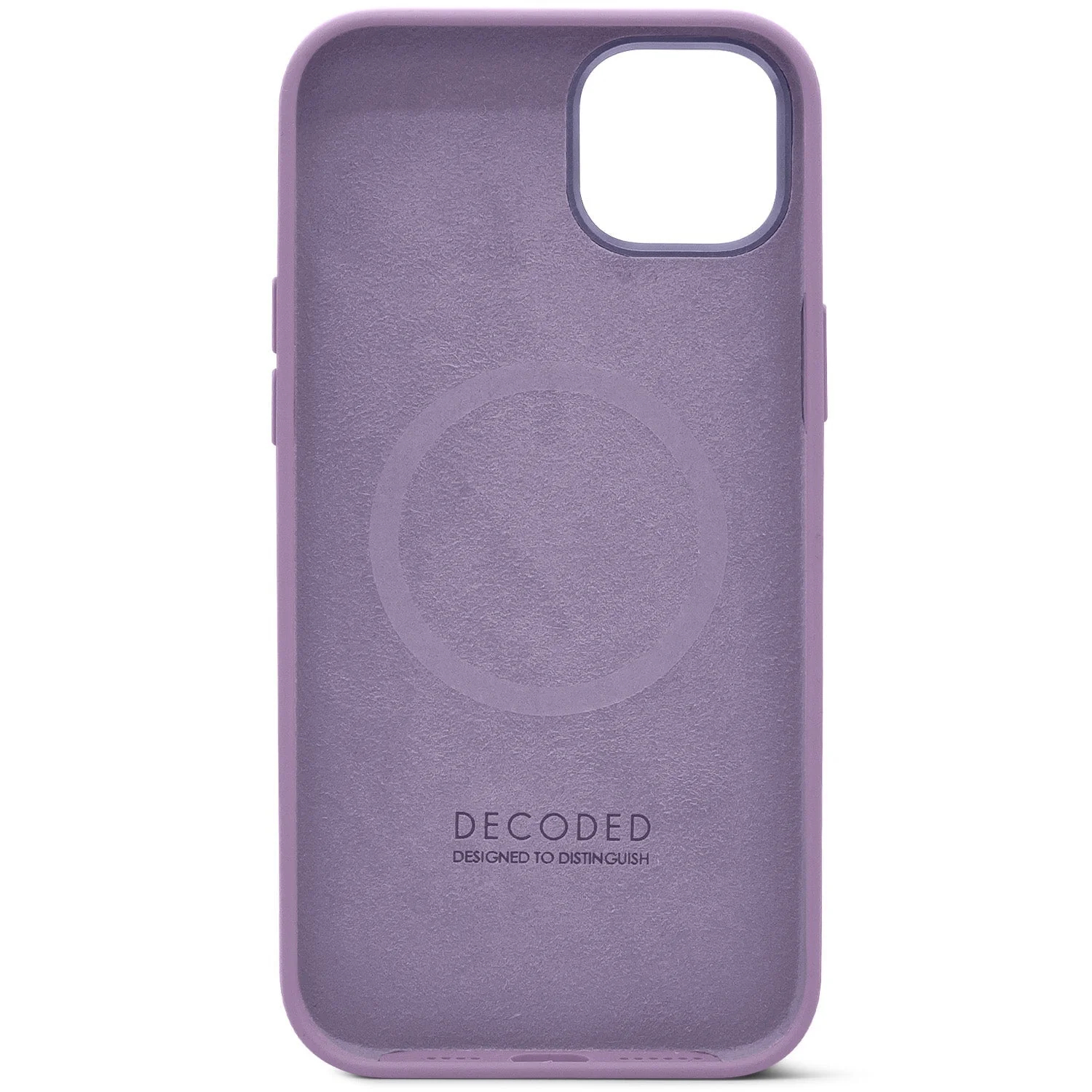 Decoded AntiMicrobial Silicone Back Cover mobile phone case 15.4 cm (6.06) Lavender