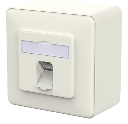METZ CONNECT 130E370002-I socket-outlet RJ-45 White