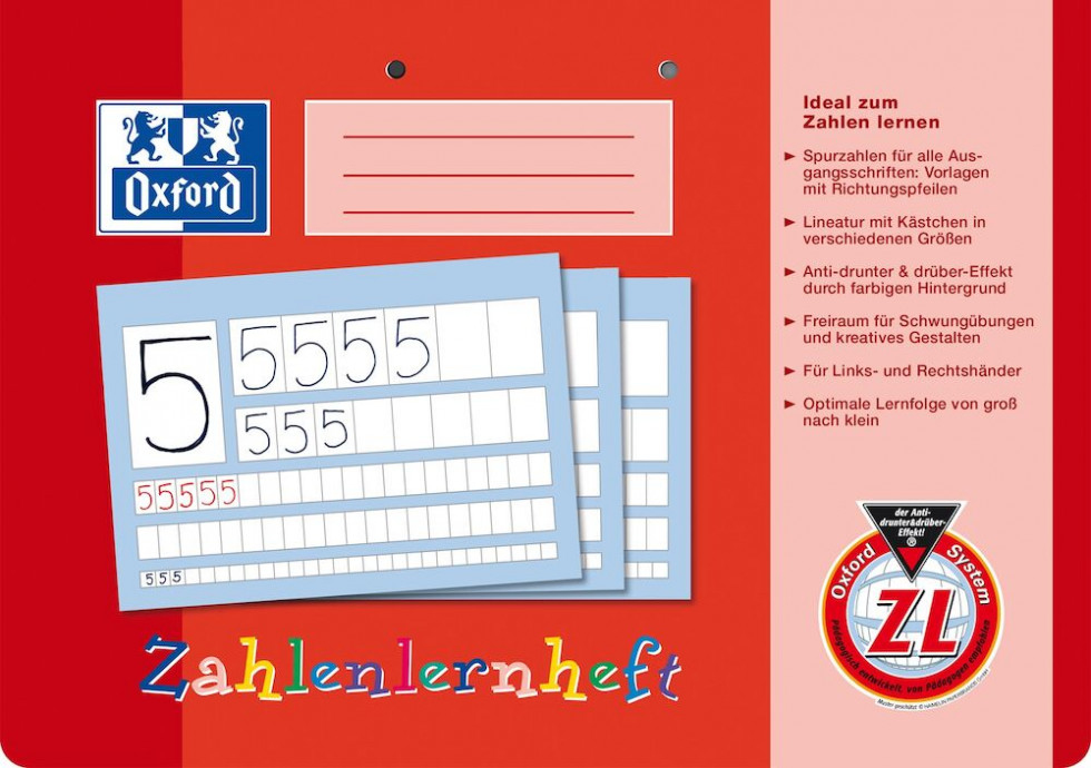 Oxford 100050304 cuaderno y block A4 Rojo