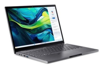 Acer Aspire Spin 14 ASP14-52MTN - Flip-Design - Intel Core Ultra 7 155U / 1.7 GHz - Win 11 Home - Intel Graphics - 32 GB RAM - 1.024 TB SSD - 35.6 cm (14)