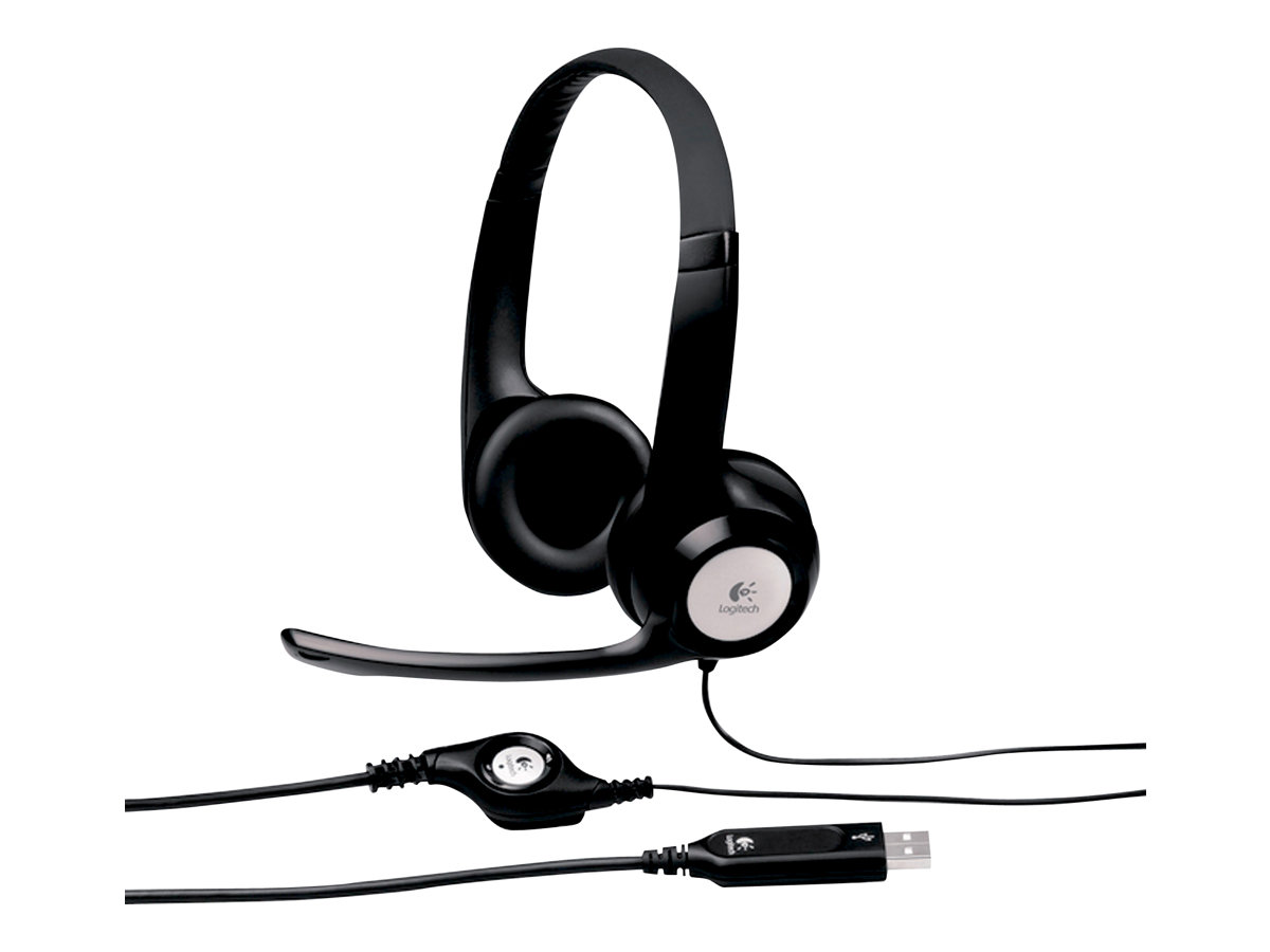 Logitech ClearChat Comfort Auriculares Almbrico Llamadas/Msica Negro