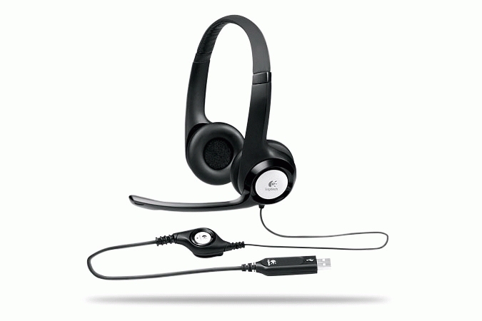 Logitech ClearChat Comfort Headset Wired Calls/Music Black