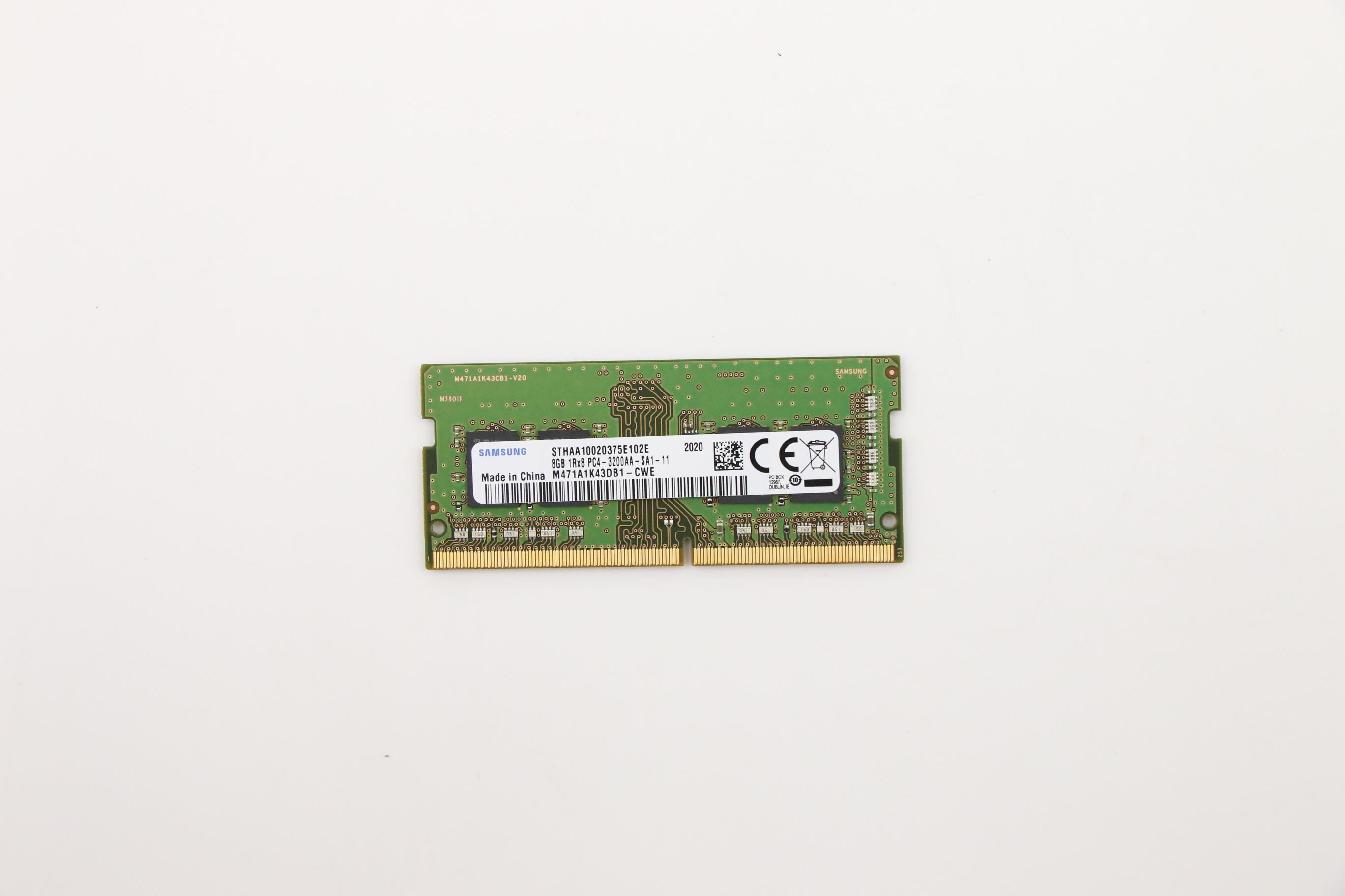 Lenovo 5M30V06802 mdulo de memoria 8 GB 1 x 8 GB DDR4 3200 MHz