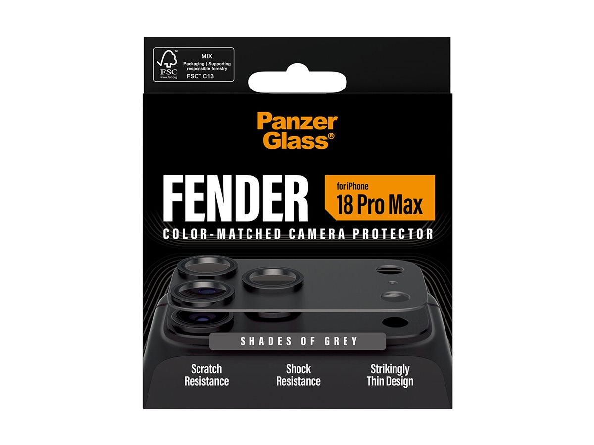 PanzerGlass Fender Protezione Fotocamere Shades of Grey iPhone 18 Pro Max