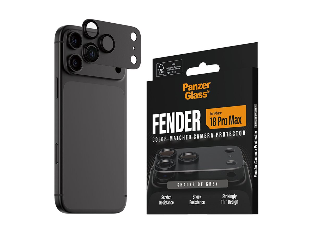 PanzerGlass Fender Protezione Fotocamere Shades of Grey iPhone 18 Pro Max