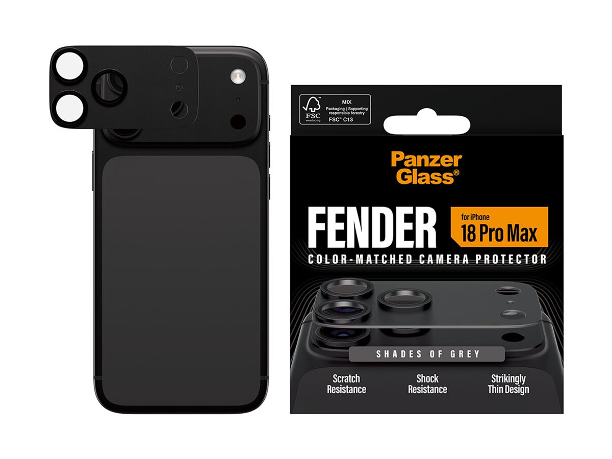 PanzerGlass Fender Protezione Fotocamere Shades of Grey iPhone 18 Pro Max
