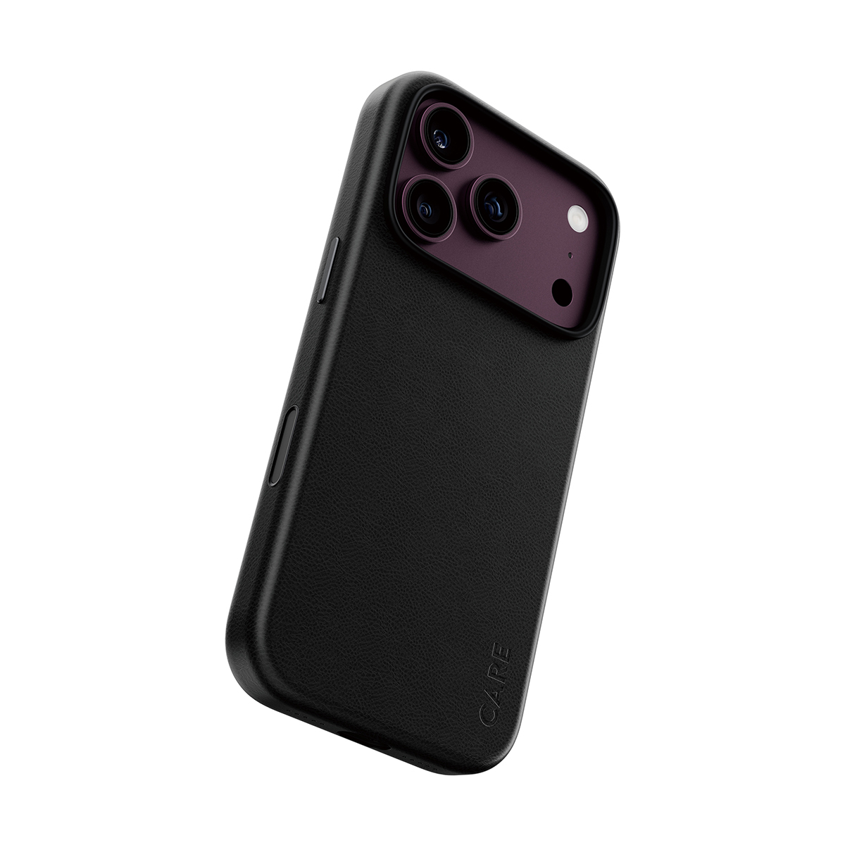 PanzerGlass CARE by � Solo Vegan Leather Case Black w. MagSafe iPhone 2026 Pro | 17 Pro coque de protection pour t�l�phones portables Housse Noir