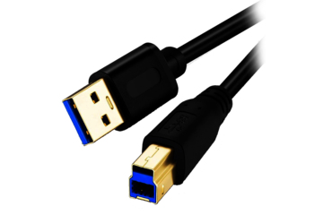 Biamp EasyConnect USB3-3-AB cable USB USB 3.2 Gen 1 (3.1 Gen 1) 1 m USB A USB B Negro