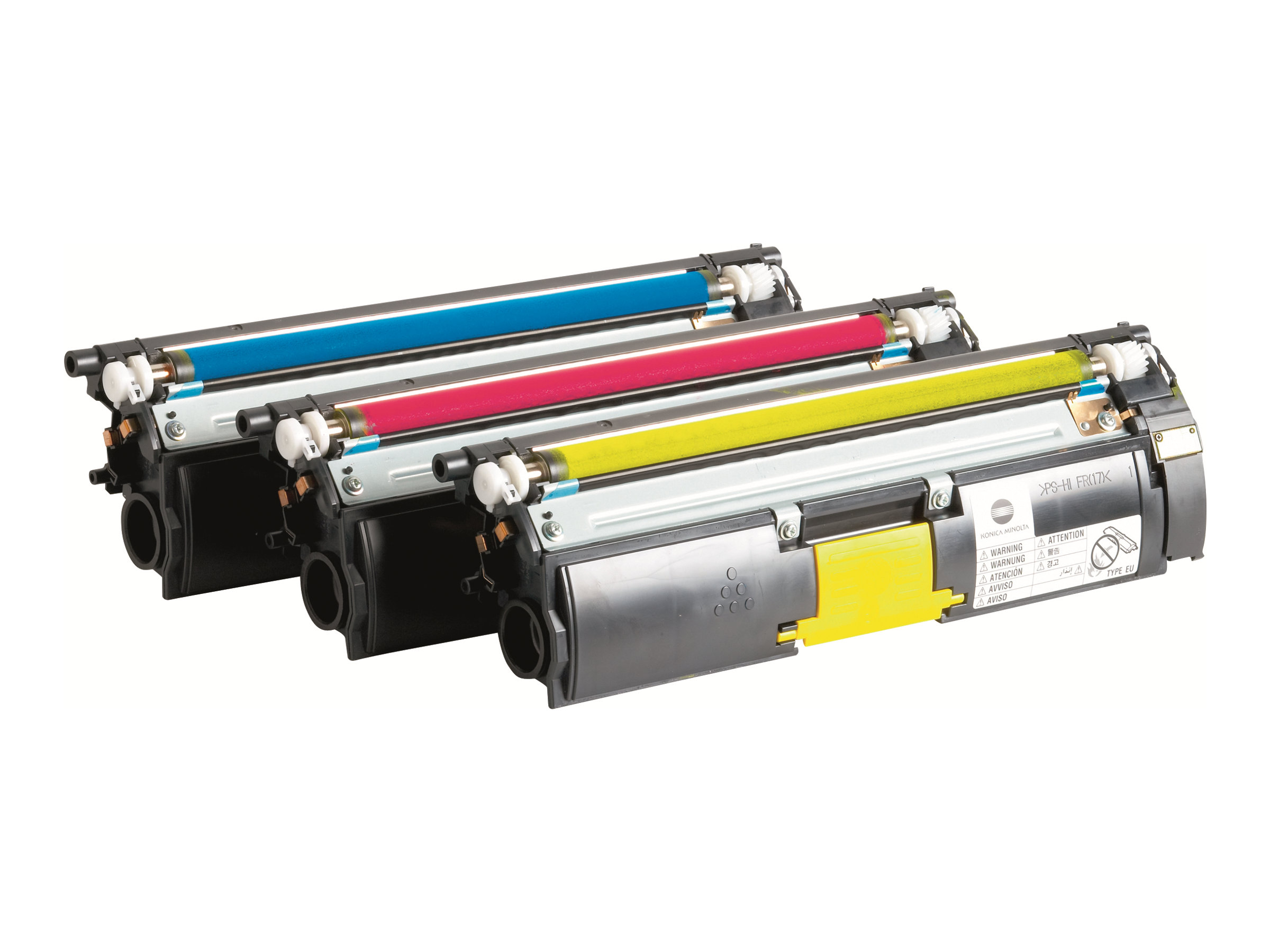 Konica Minolta A00W012 Cartouche de toner Original Cyan, Magenta, Jaune