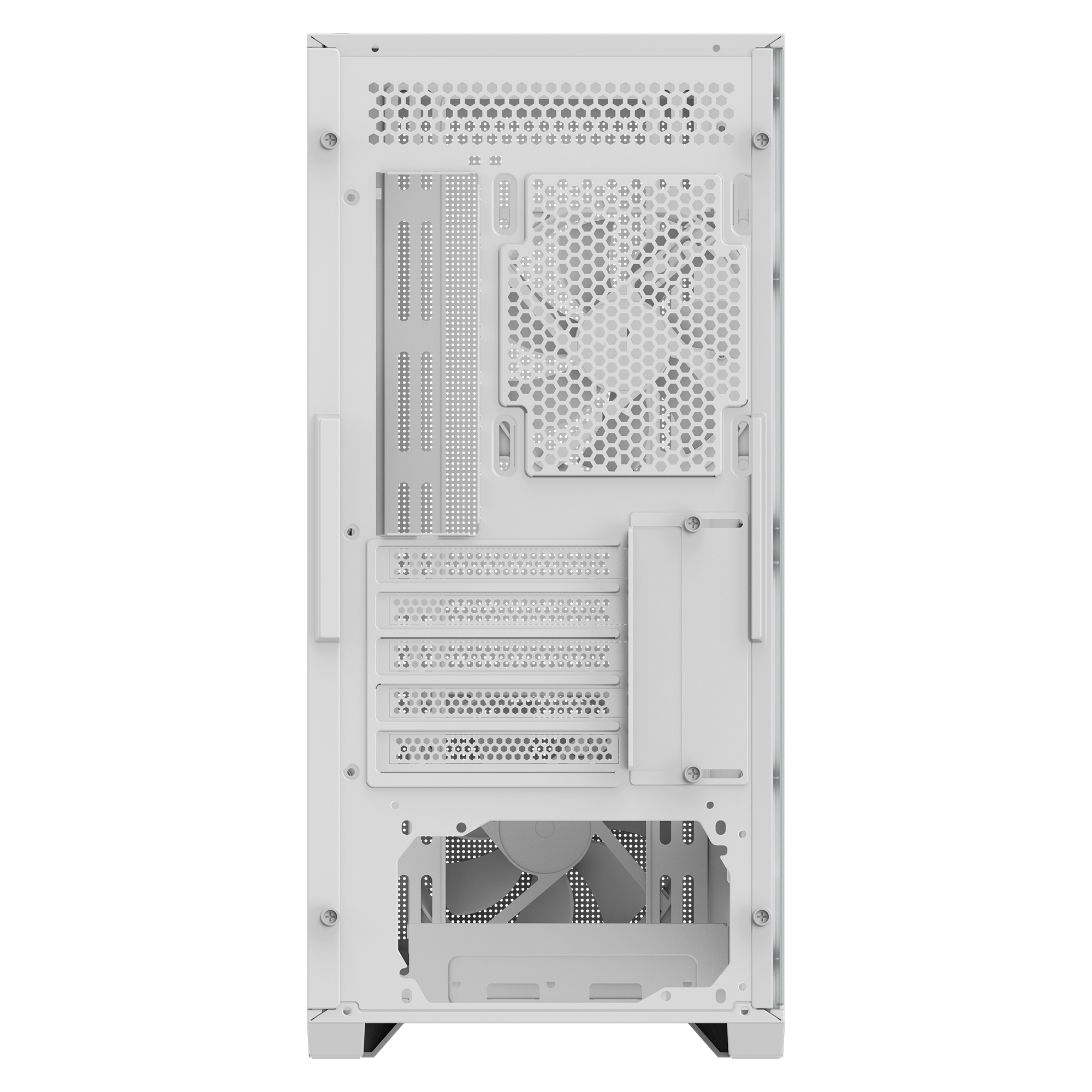 Gigabyte C102 GLASS ICE - Mid tower - mini ITX / micro ATX - Seitenteil mit Fenster (geh�rtetes Glas)