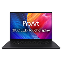 ASUS ProArt P16 H7606WM-RJ041X Copilot+ PC AMD Ryzen AI 9 HX 370 Laptop 40.6 cm (16) Touchscreen WQXGA+ 32 GB LPDDR5x-SDRAM 2 TB SSD NVIDIA GeForce RTX 5060 Wi-Fi 7 (802.11be) Windows 11 Pro German Black