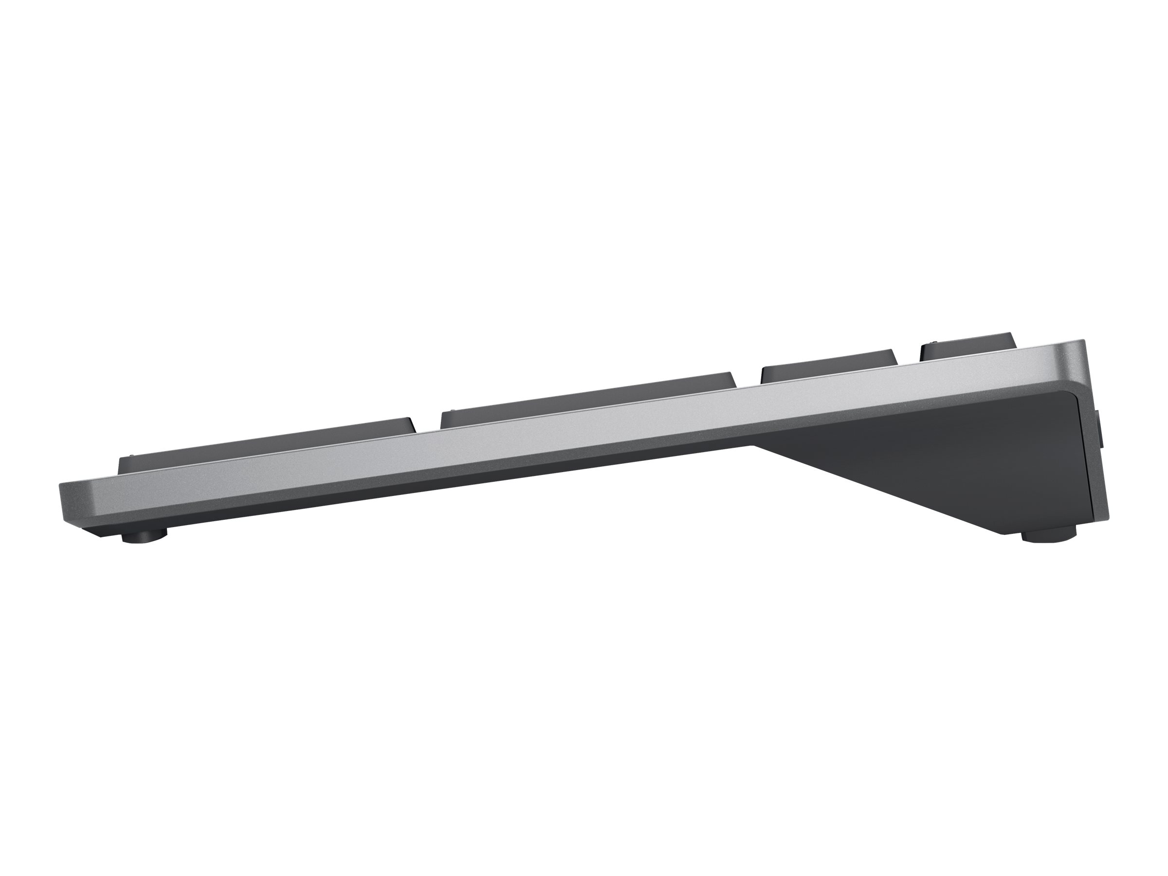 DELL KB740 tastiera RF senza fili + Bluetooth QWERTZ Tedesco Grigio, Nero