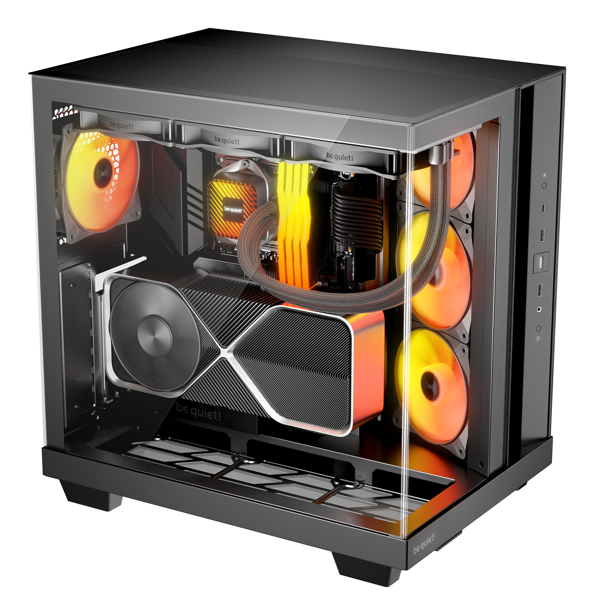 Be Quiet! Light Base 500 LX - Midi-Tower - ATX - Seitenteil mit Fenster (Glas)