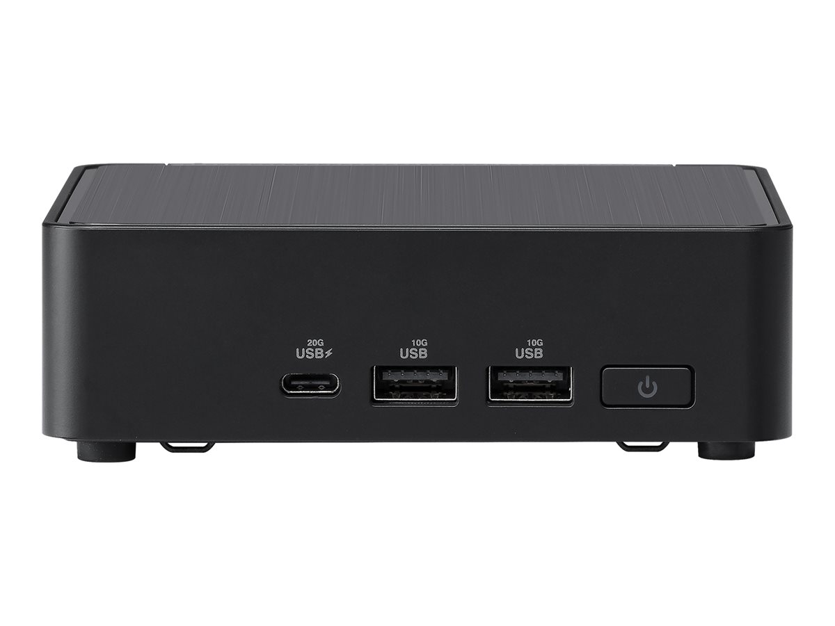 ASUS NUC 14 Pro Slim RNUC14RVKU7088C2I - Mini-PC - Core Ultra 7 155H / 1.4 GHz - RAM 32 GB - SSD 512 GB - NVMe - Intel Arc Graphics - Wi-Fi 6E, Bluetooth 5.3, 1GbE, 2.5GbE - WLAN: 802.11a/b/g/n/ac/ax (Wi-Fi 6E)