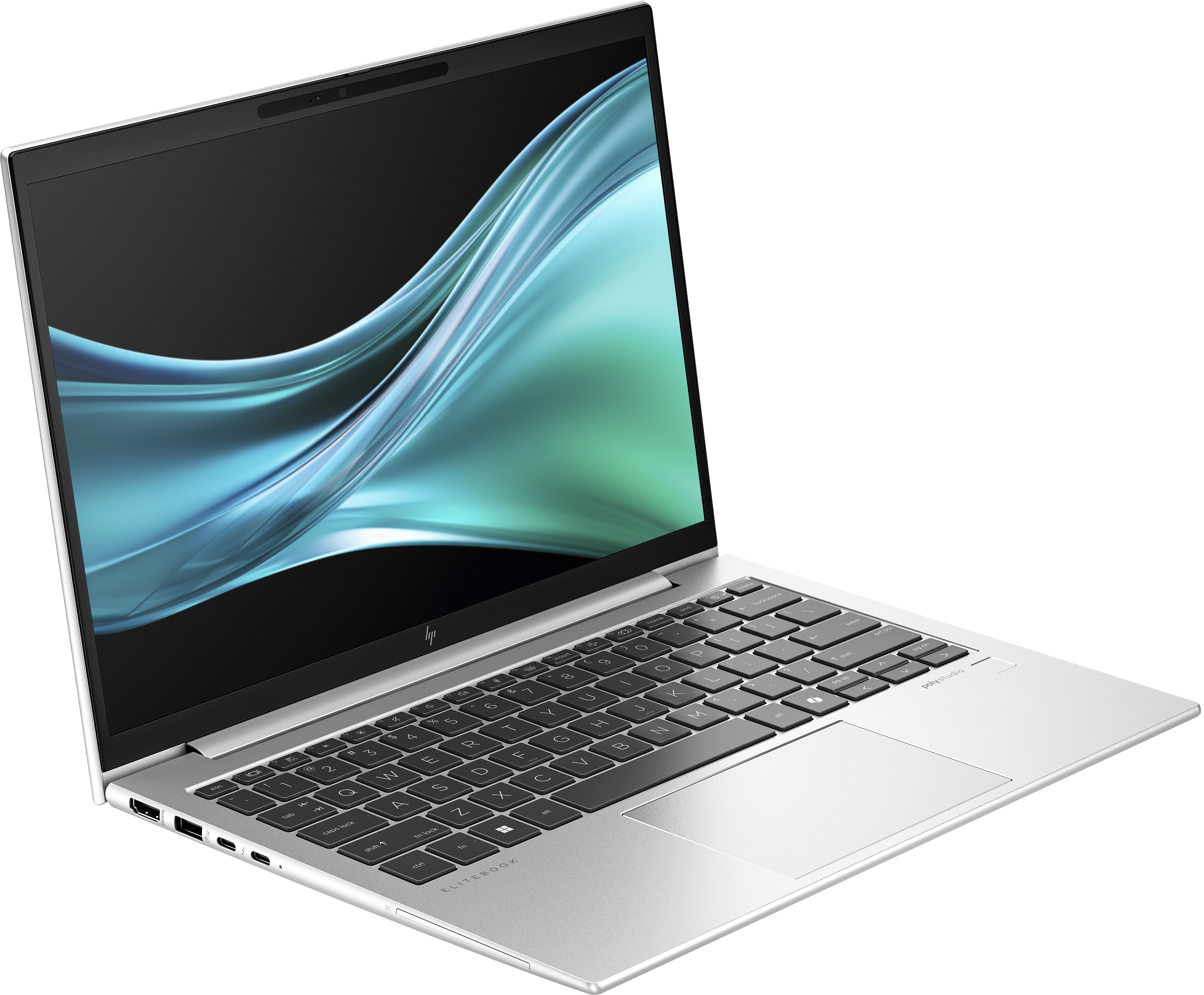 HP EliteBook 835 G11 Notebook - Wolf Pro Security - 174-Scharnierdesign - AMD Ryzen 7 8840U / 3.3 GHz - Win 11 Pro - Radeon 780M - 32 GB RAM - 1 TB SSD NVMe - 33.8 cm (13.3)