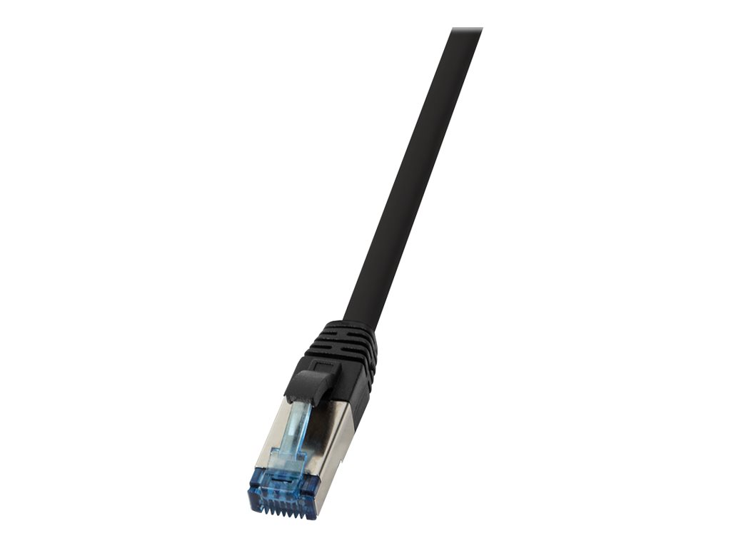 LogiLink CQ6095S networking cable Black 10 m Cat6a S/FTP (S-STP)