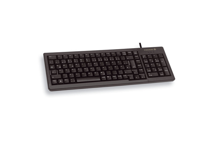 CHERRY XS Complete tastiera USB QWERTY Inglese UK Nero
