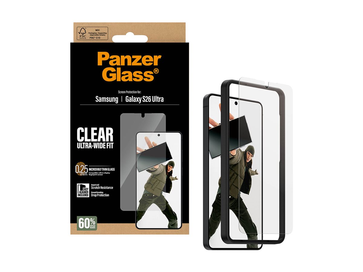 PanzerGlass Bildschirmschutz f�r Handy - ultrabreite
