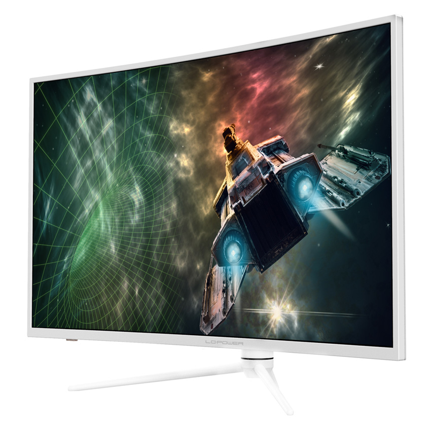 LC-Power LC-M39-QHD-165-C Monitor PC 97,8 cm (38.5) 2560 x 1440 Pixel Quad HD LED Bianco
