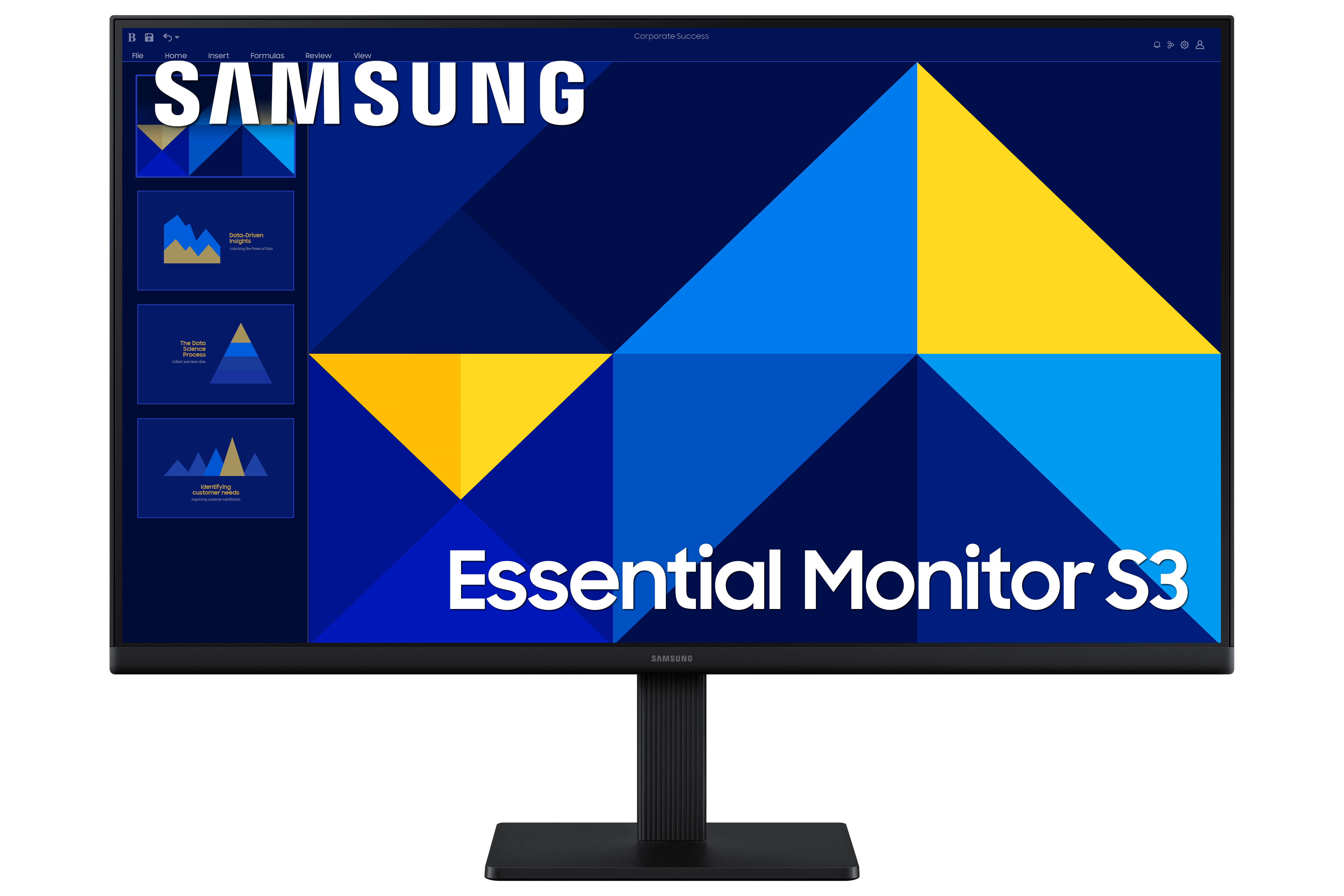 Samsung S30GD computer monitor 61 cm (24) 1920 x 1080 pixels Full HD LCD Black