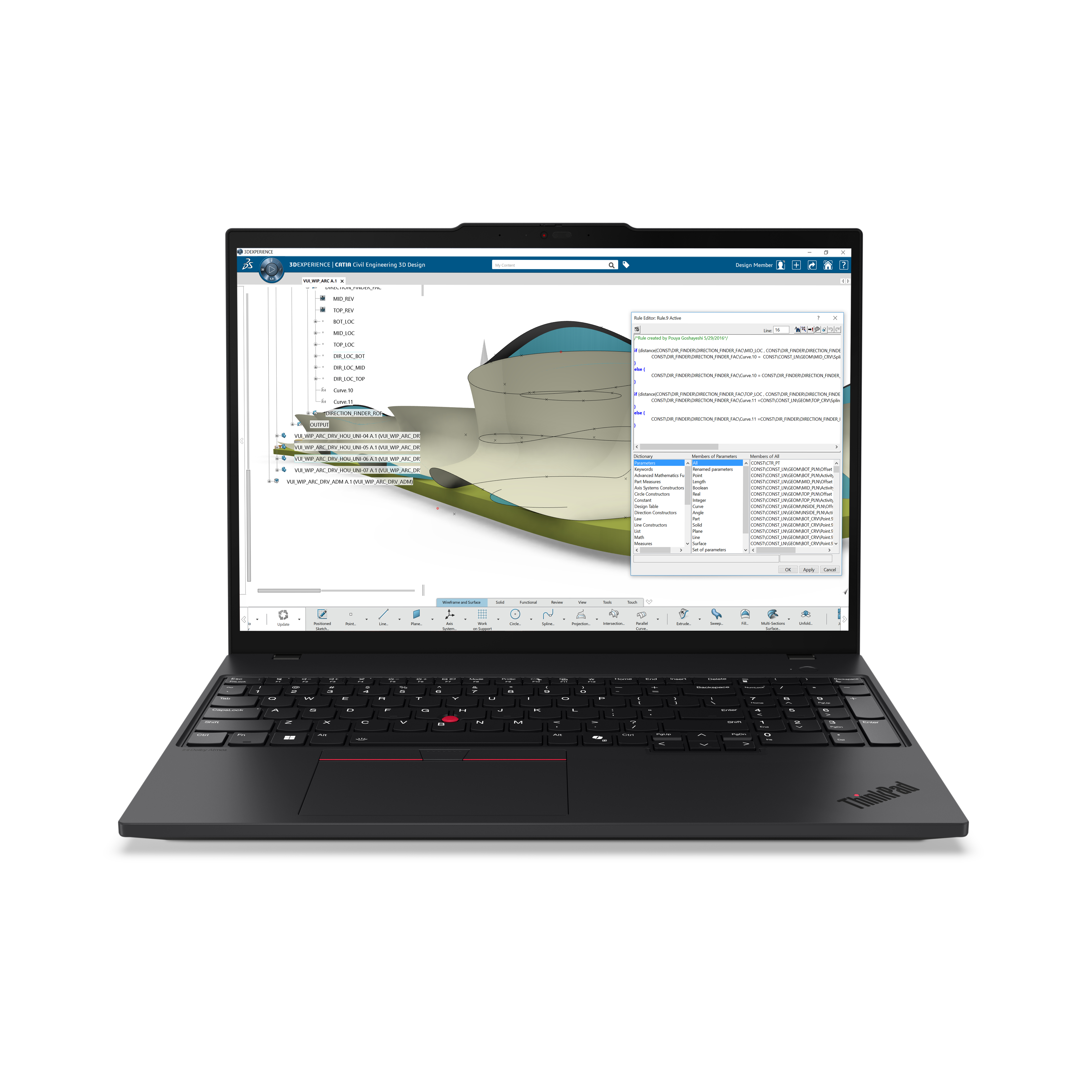 Lenovo ThinkPad P16s Gen 4 (AMD) Copilot+ PC AMD Ryzen AI 9 HX PRO 370 Estaci�n de trabajo m�vil 40,6 cm (16) WUXGA 64 GB DDR5-SDRAM 1 TB SSD Wi-Fi 7 (802.11be) Windows 11 Pro Alem�n Negro