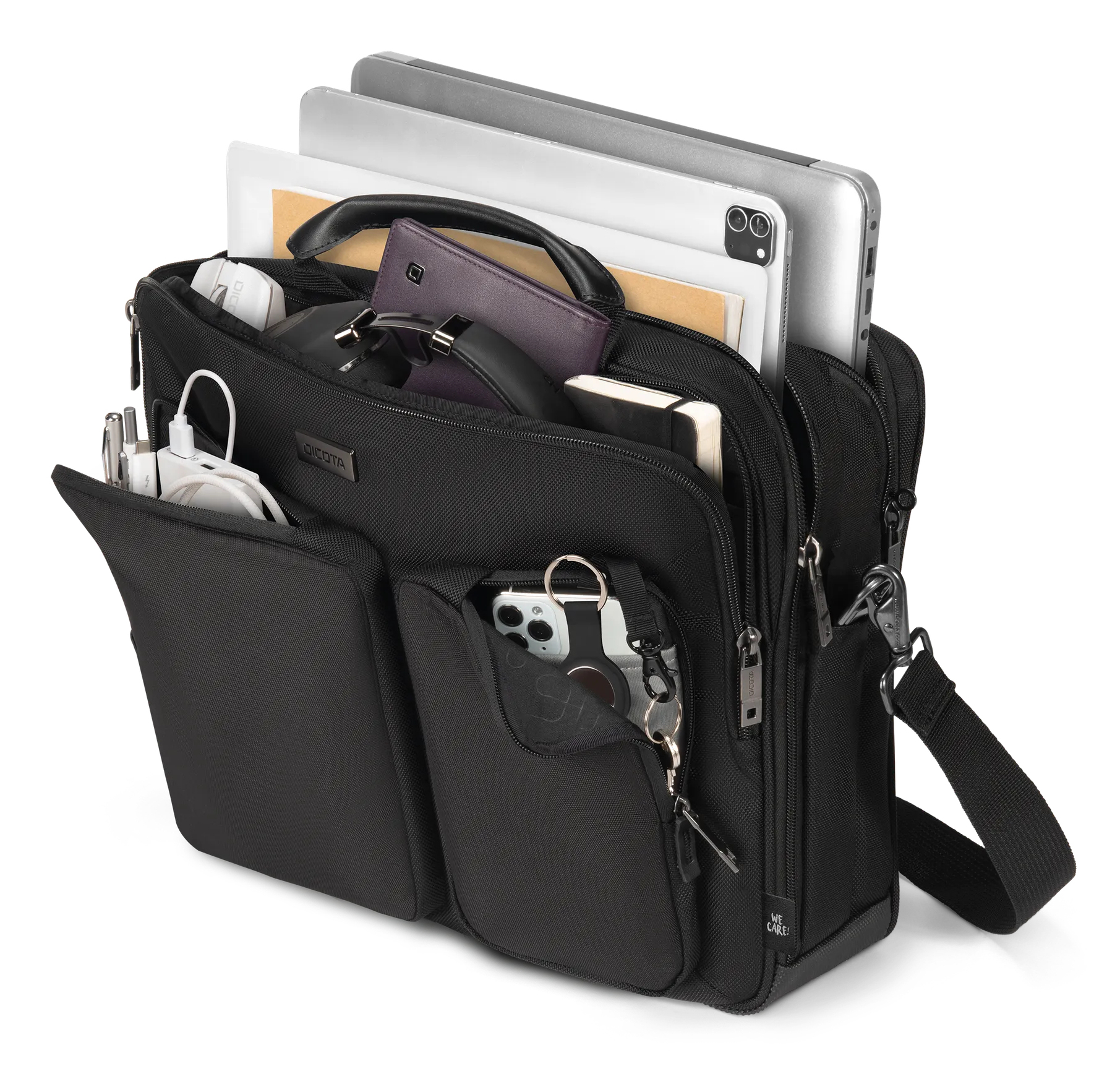 DICOTA Top Traveller SEVEN 14-16 40.6 cm (16) Toploader bag Black