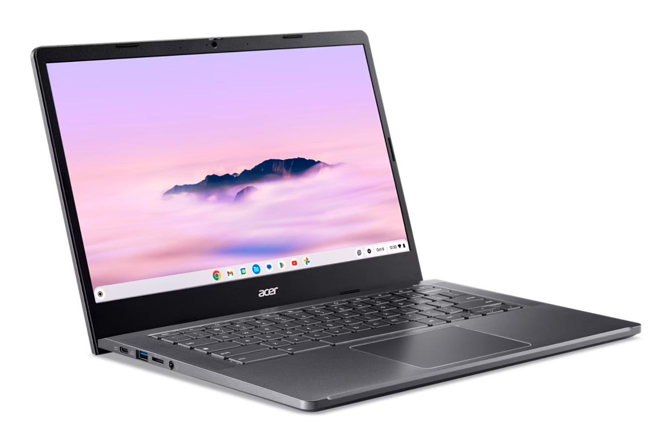 Acer Chromebook Plus 514 CB514-4H - Intel Core i3 N305 - Chrome OS - UHD Graphics - 8 GB RAM - 128 GB SSD - 35.6 cm (14)