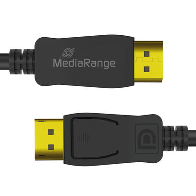 MediaRange MRCS248 c�ble DisplayPort 2 m Noir