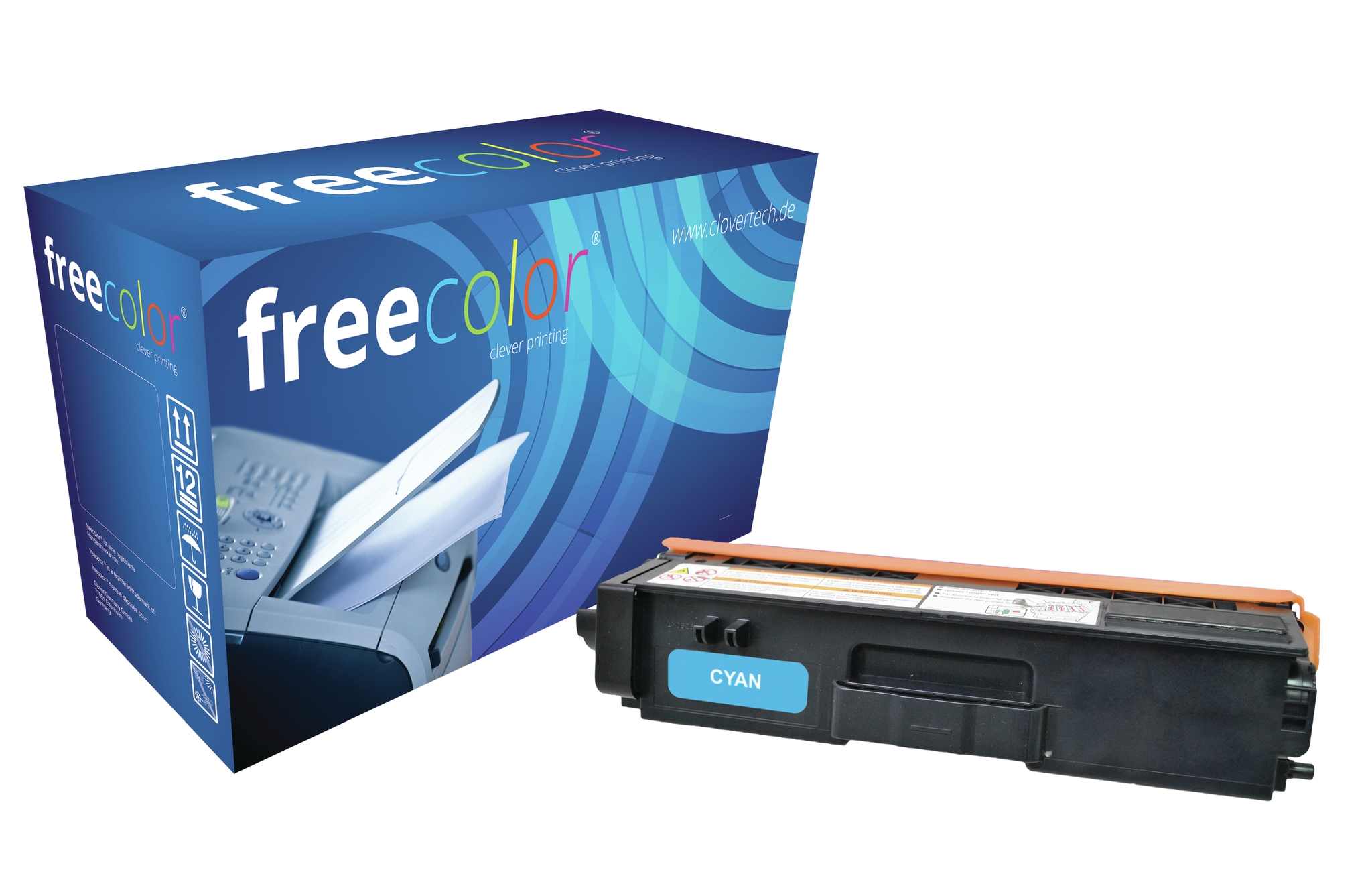Freecolor TN320C-FRC cartucho de tner 1 pieza(s) Cian