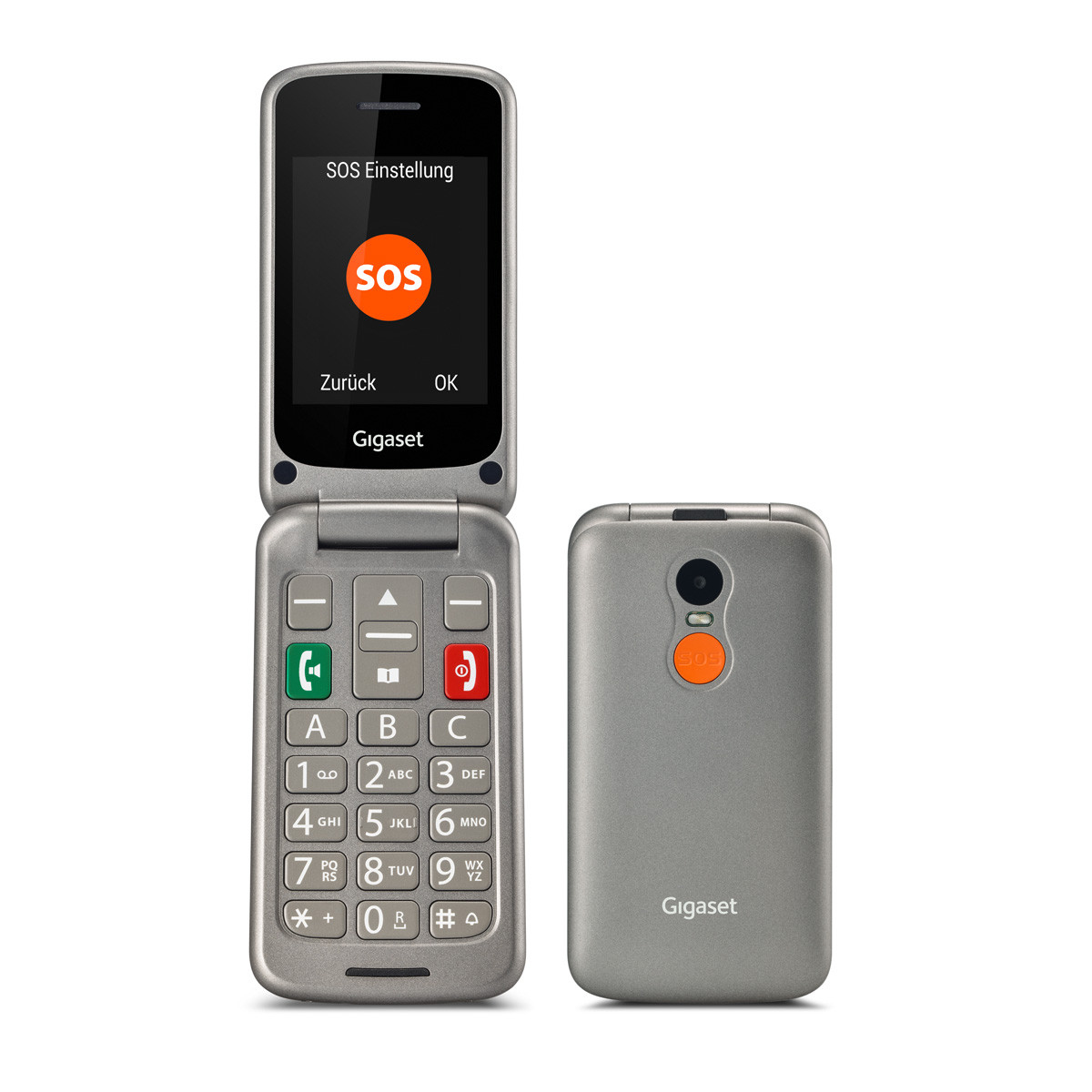 Gigaset GL590 - Feature Phone - Dual-SIM - RAM 32 MB / Internal Memory 32 MB