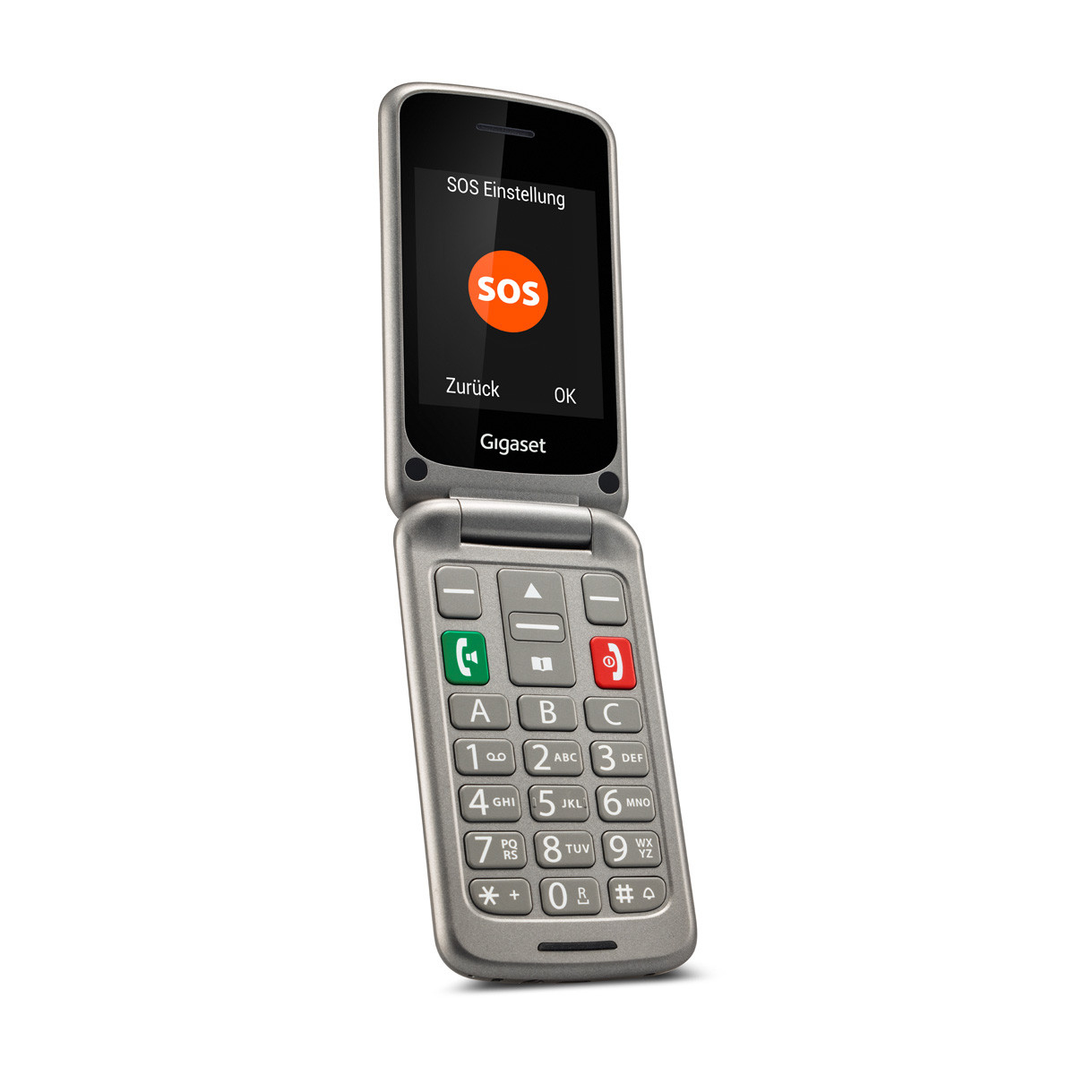 Gigaset GL590 - Feature Phone - Dual-SIM - RAM 32 MB / Internal Memory 32 MB