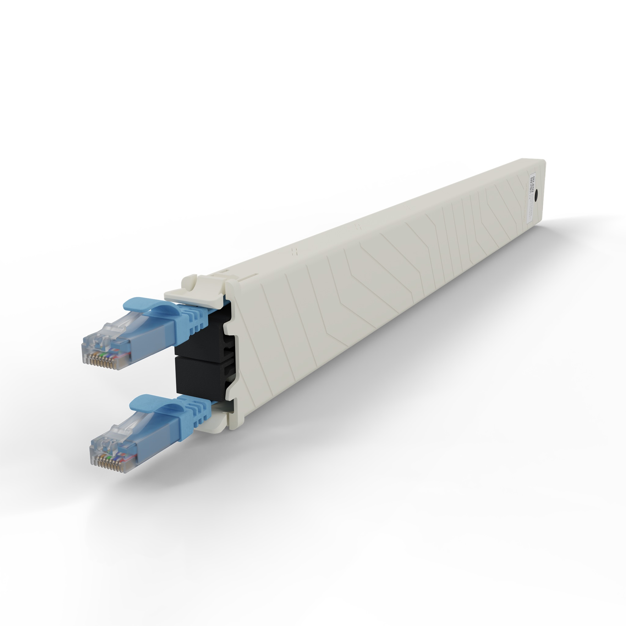 PATCHBOX CONEX8UTPBL cavo di rete Blu 0,8 m Cat6a U/UTP (UTP)