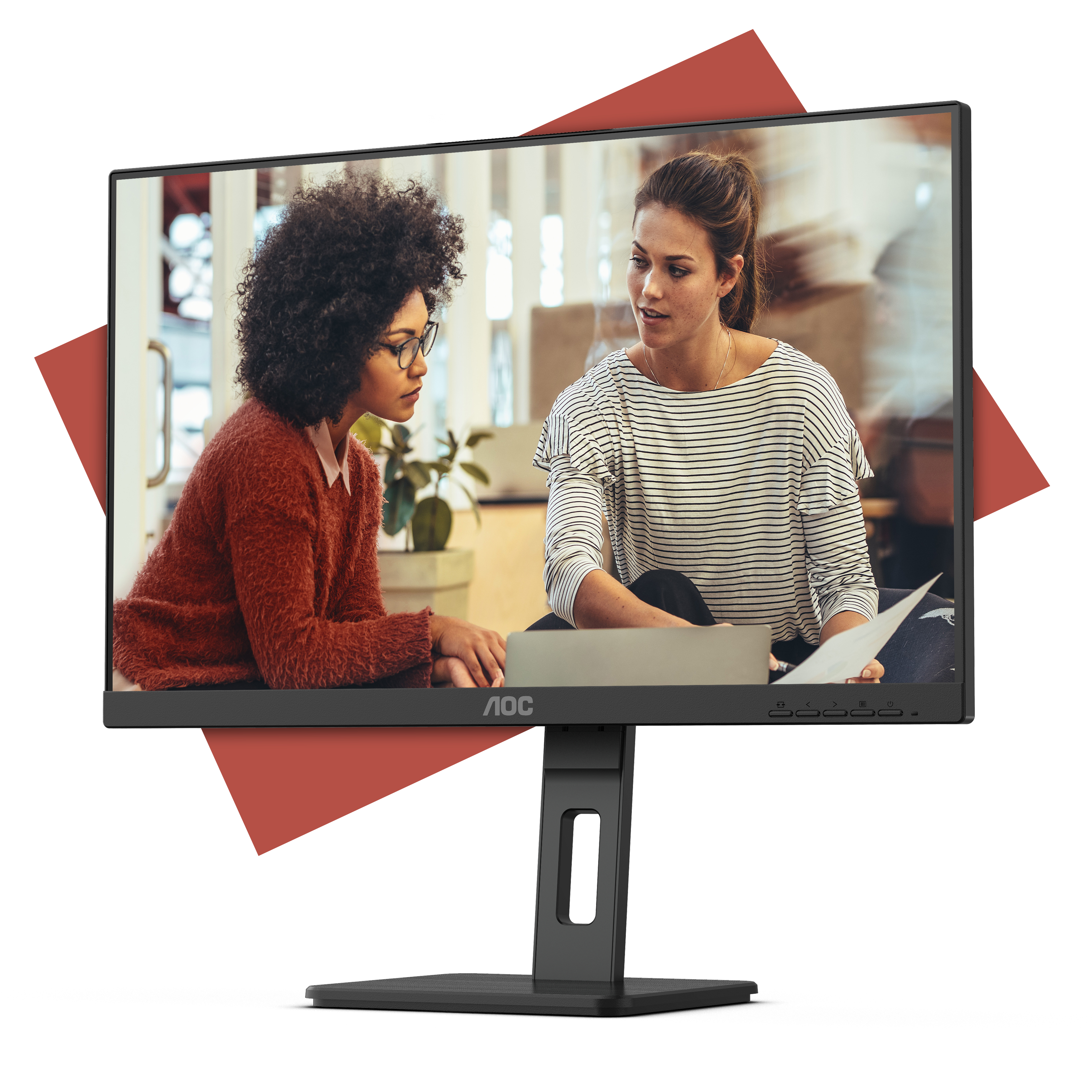 AOC E3 27E3QAF computer monitor 68.6 cm (27) 1920 x 1080 pixels Full HD LED Black