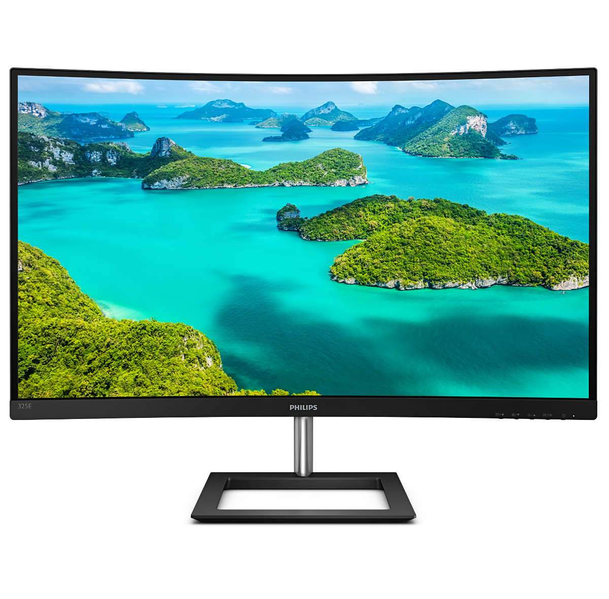 Philips E Line 325E1C/00 computer monitor 80 cm (31.5) 2560 x 1440 pixels Quad HD LCD Black