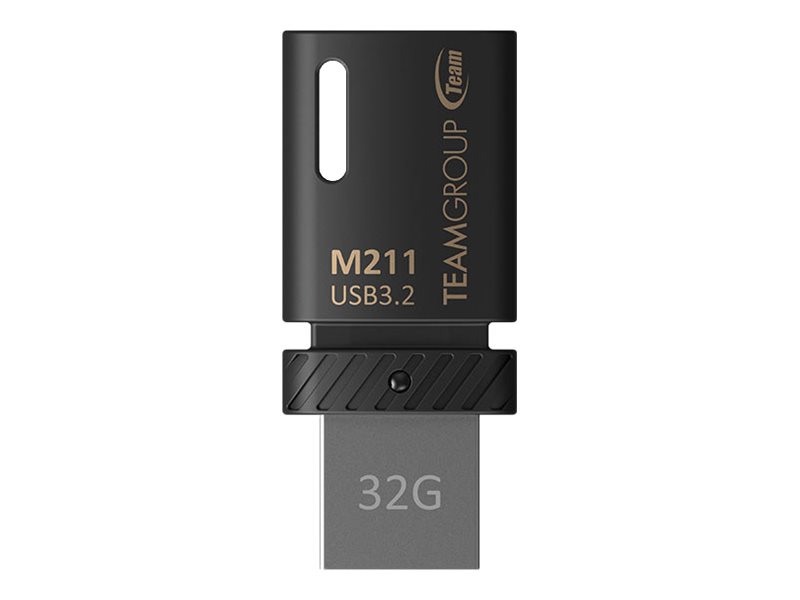 Team Group M211 unit flash USB 32 GB USB tipo-C 3.2 Gen 1 (3.1 Gen 1) Nero