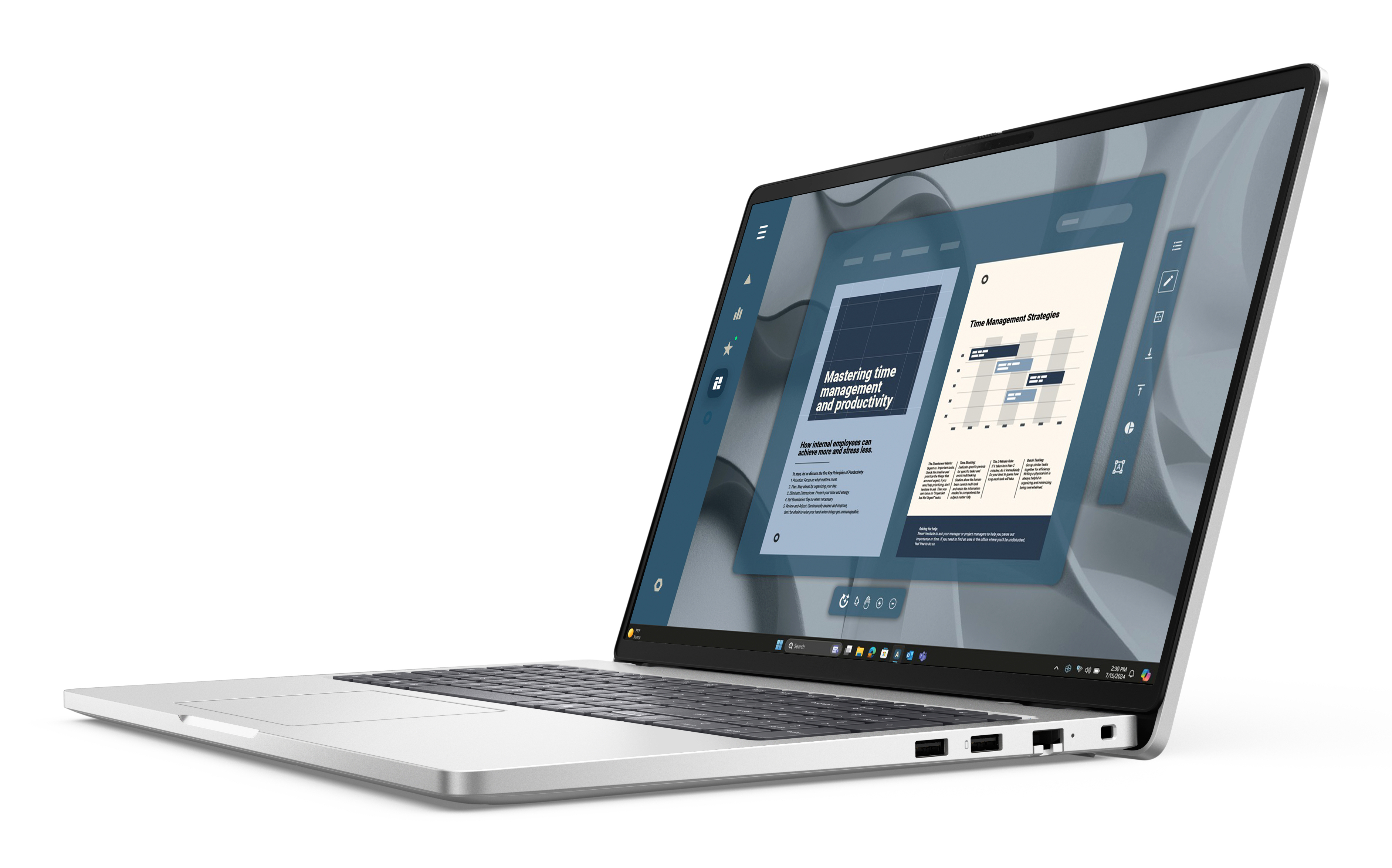 Dell Pro 16 PC16255 - AMD Ryzen AI 7 350 - Win 11 Pro - Radeon 860M - 16 GB RAM - 512 GB SSD NVMe - 40.646 cm (16)