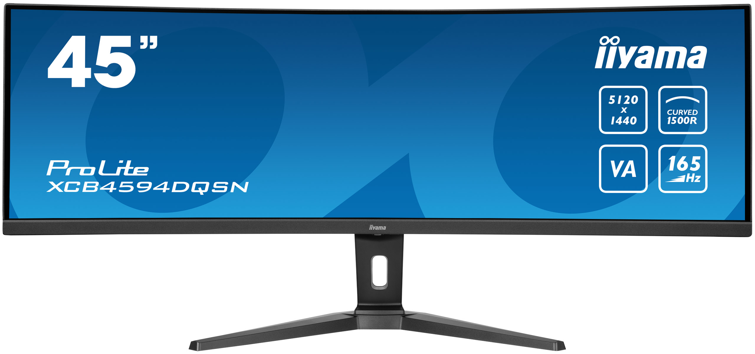 Iiyama ProLite XCB4594DQSN-B1 - LED-Monitor - gebogen - 114.3 cm (45)