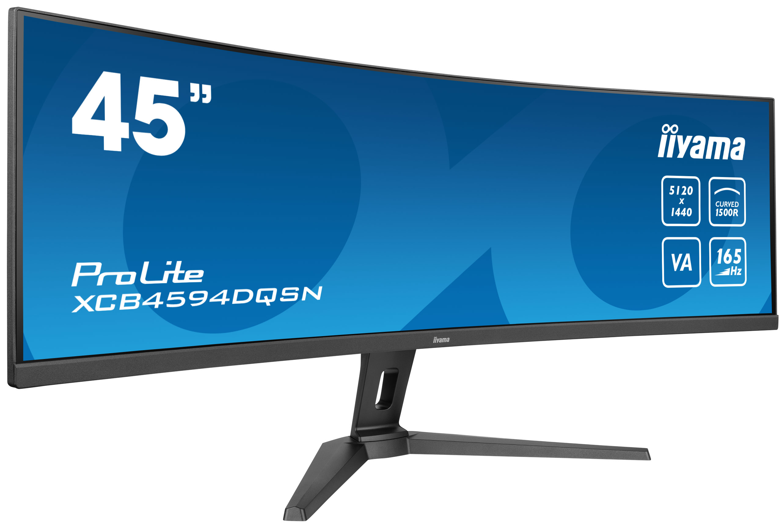 Iiyama ProLite XCB4594DQSN-B1 - LED-Monitor - gebogen - 114.3 cm (45)