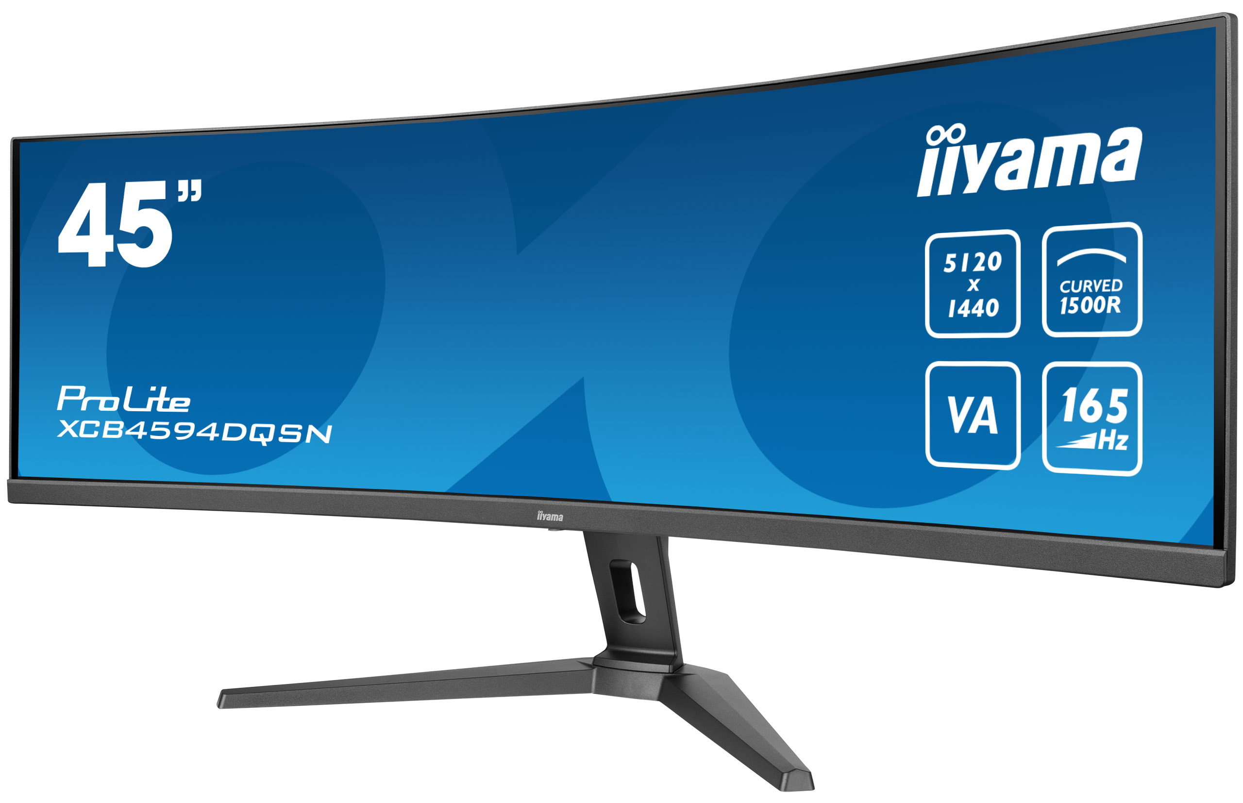Iiyama ProLite XCB4594DQSN-B1 - LED-Monitor - gebogen - 114.3 cm (45)