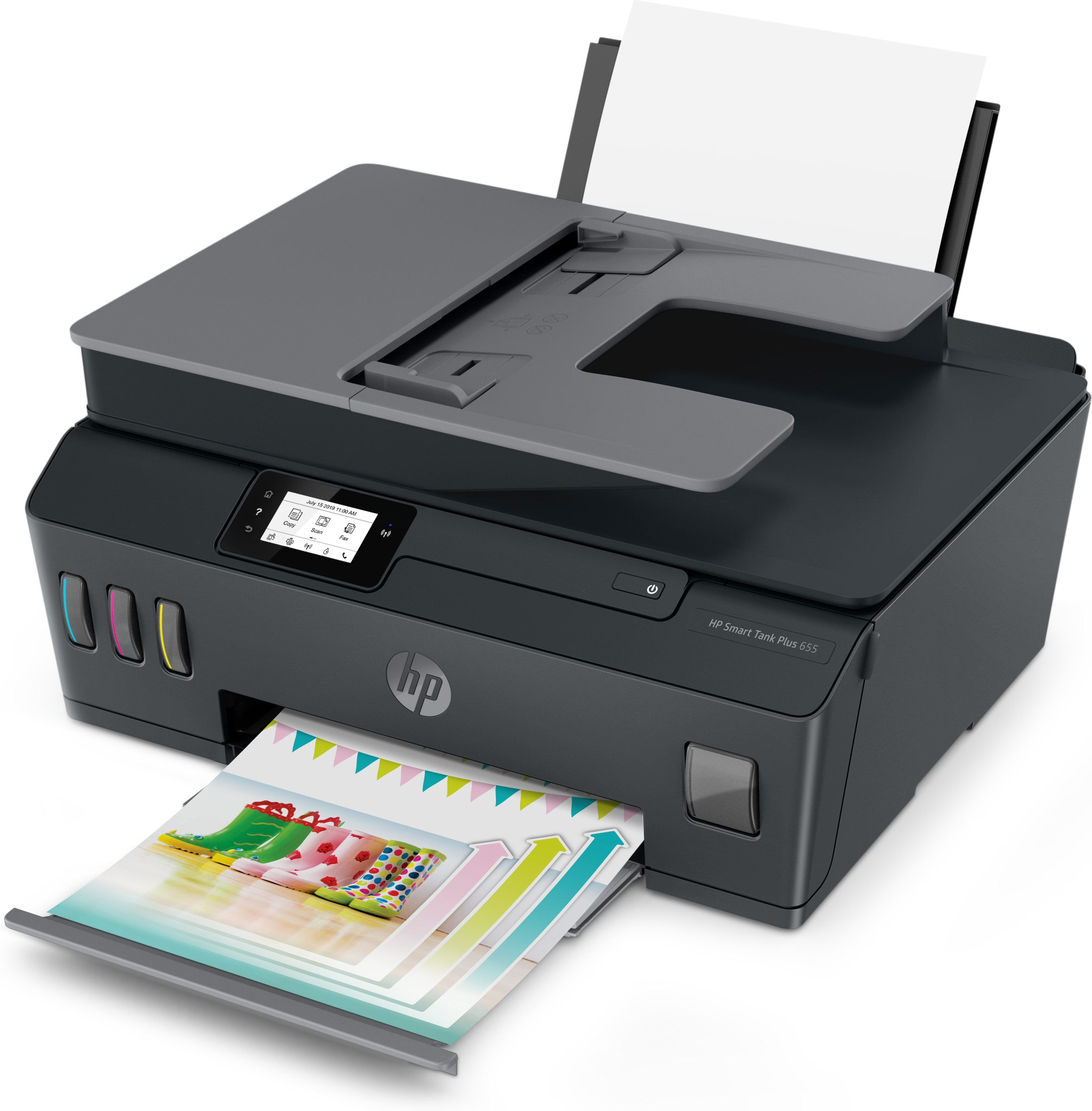 HP Smart Tank Plus 655 Wireless All-in-One - Multifunktionsdrucker - Farbe - Tintenstrahl - nachf�llbar - Legal (216 x 356 mm)
