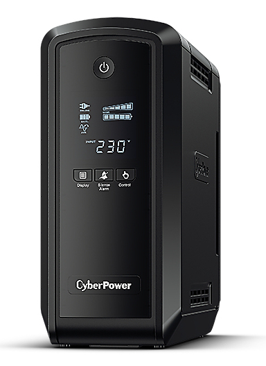 CyberPower CP900EIPFCLCD uninterruptible power supply (UPS) Line-Interactive 0.9 kVA 540 W 6 AC outlet(s)