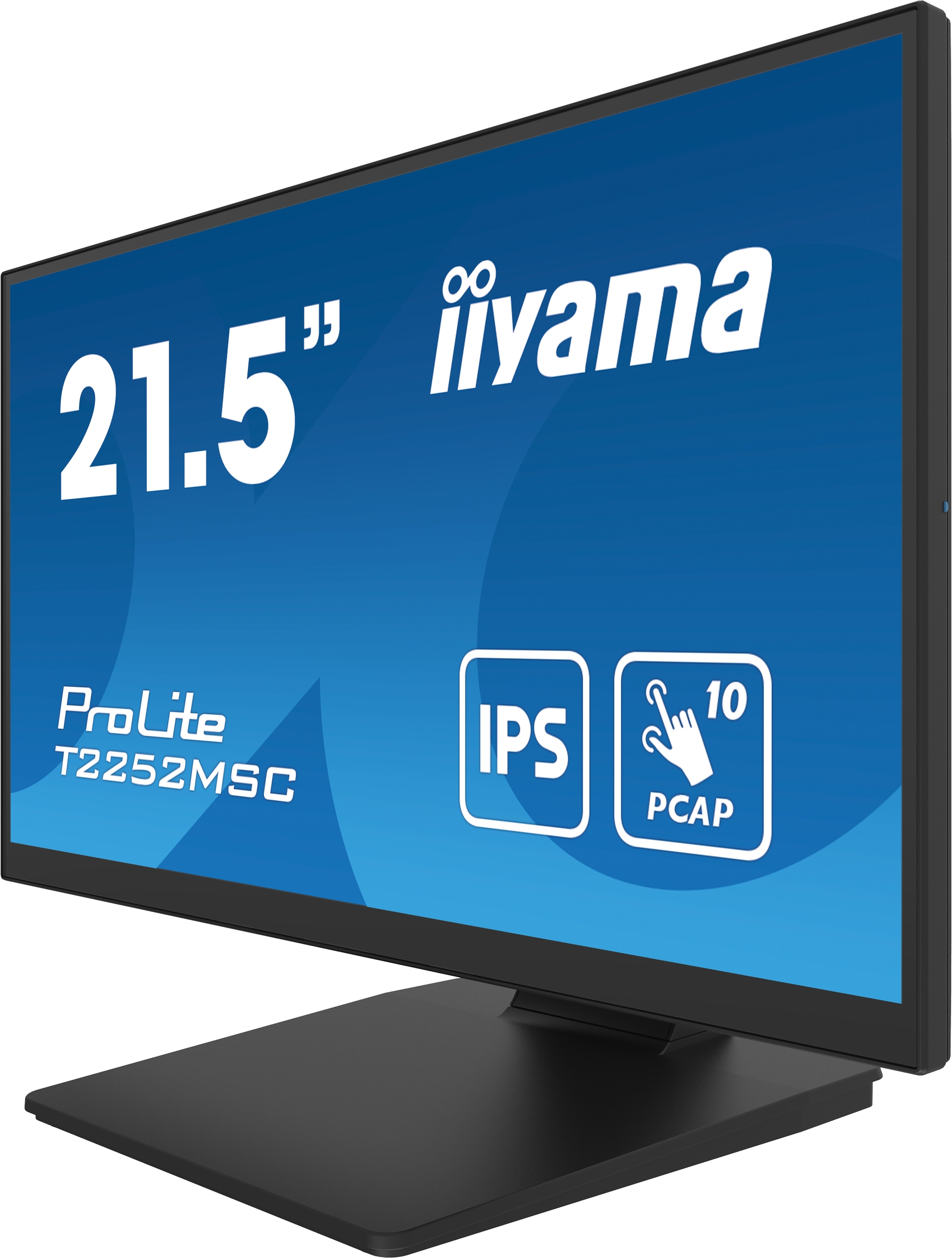 iiyama ProLite T2252MSC-B2 computer monitor 54.6 cm (21.5) 1920 x 1080 pixels Full HD LCD Touchscreen Black