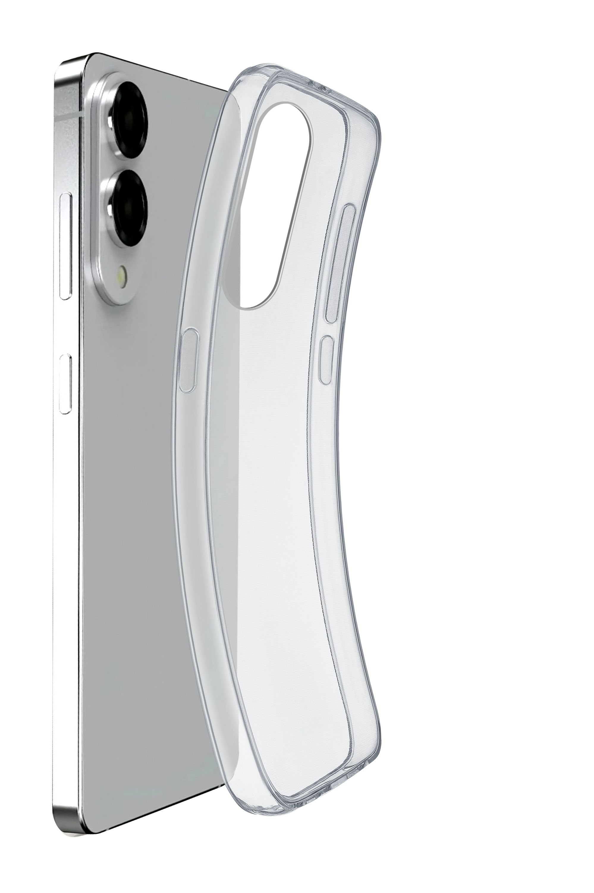 Cellularline Fine Case f�r Samsung S25 Edge Clear