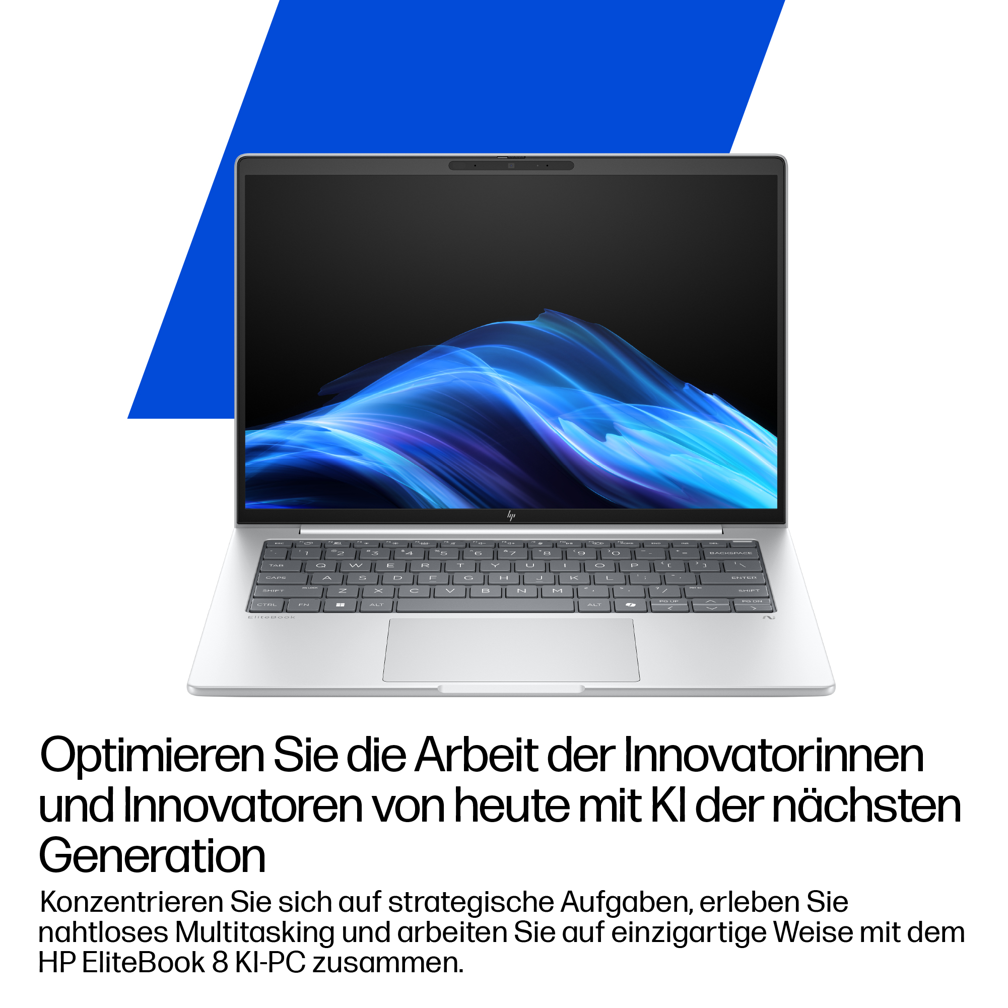 HP EliteBook 8 G1i Notebook Next Gen AI - 174-Grad-Scharnierdesign - Intel Core Ultra 5 228V / 2.1 GHz - Win 11 Pro - Arc Graphics 130V - 32 GB RAM - 1 TB SSD NVMe - 40.6 cm (16)