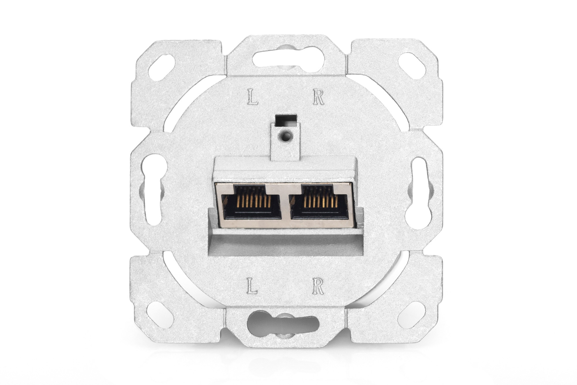 DIGITUS CAT 6, Klasse E, Datendose, Aufputz