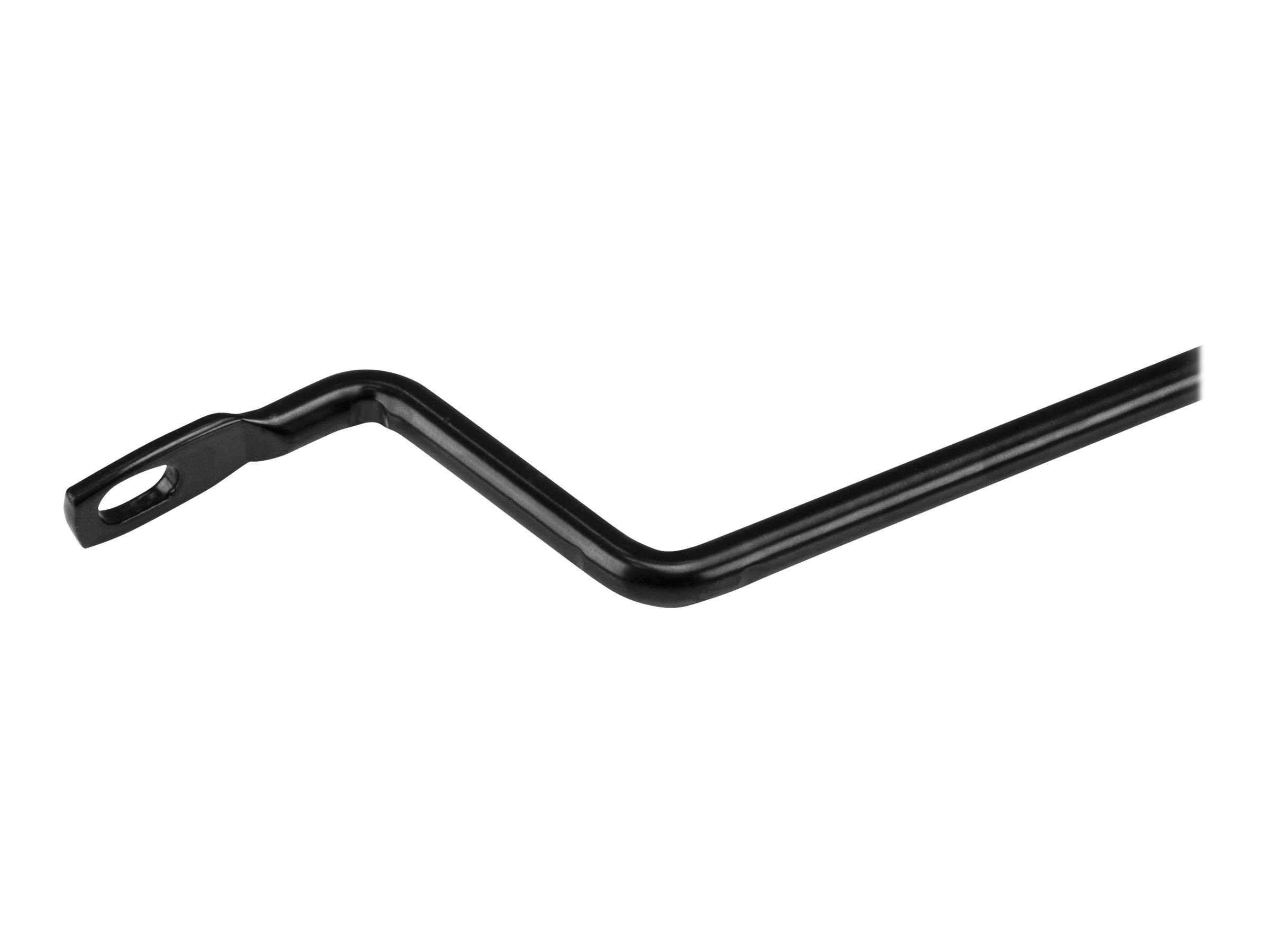 StarTech.com Barra Horizontal para Gestin de Cableado - Barra Recta con Dobls de 5cm para Instalacin de Cables