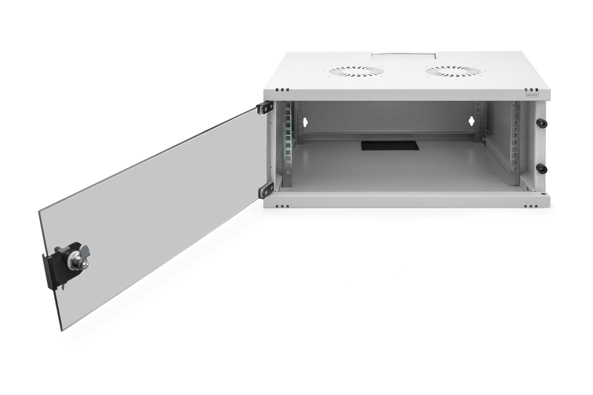 DIGITUS Wandgeh�use SOHO 4HE 241x540x400mm grau unm. - Wandgeh�use