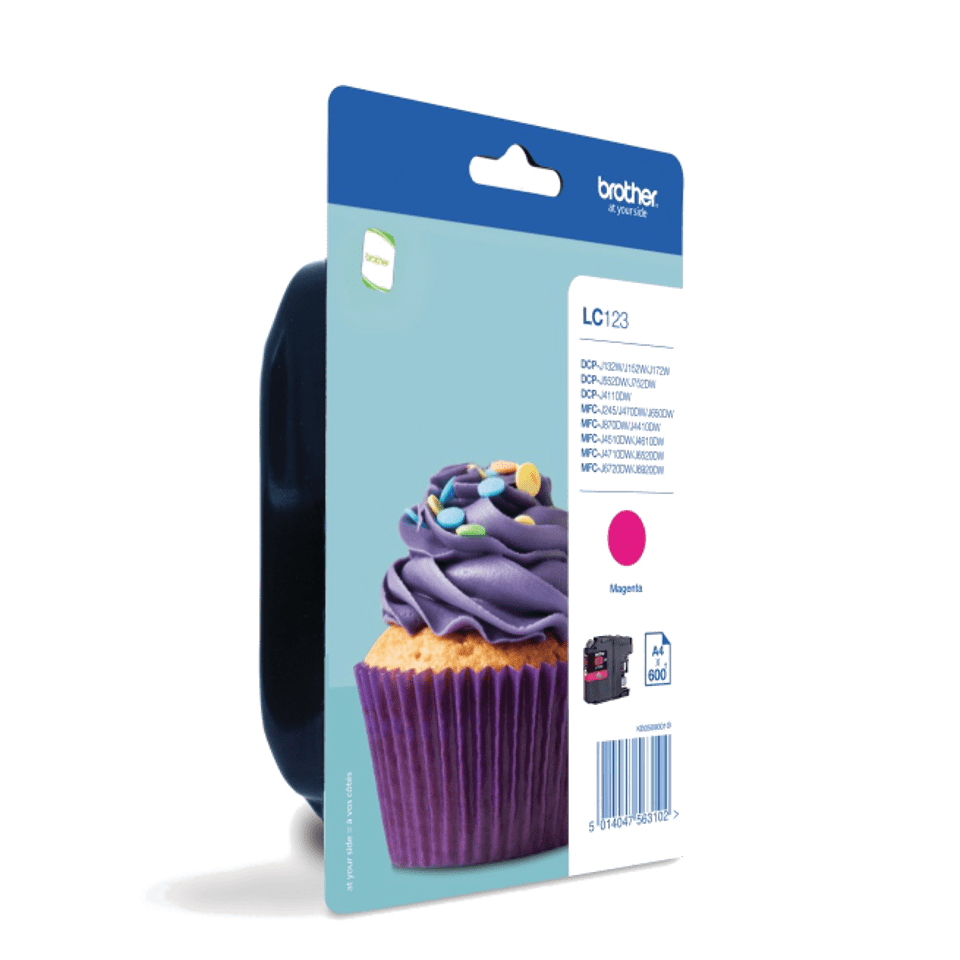 Brother LC123M - Hohe Ergiebigkeit - Magenta